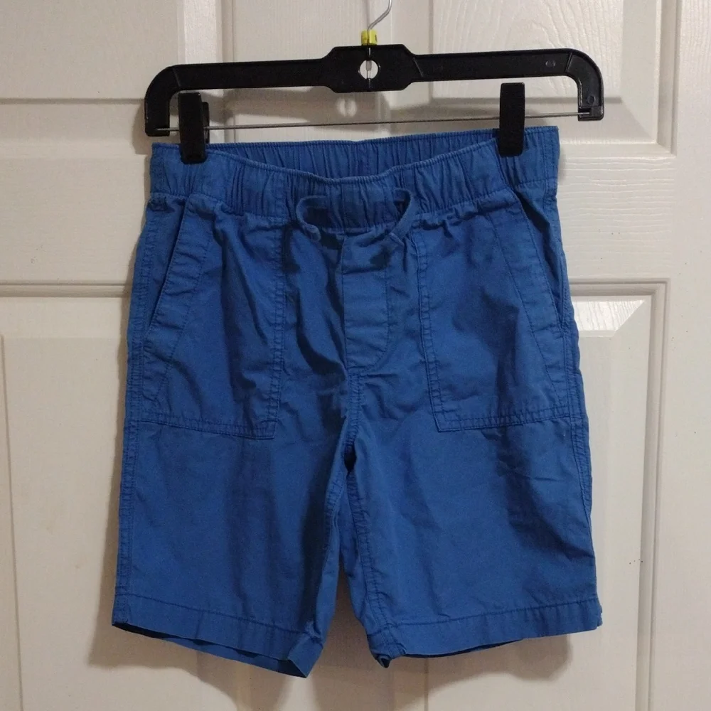 GAP Kids Elastic Waist Blue Shorts Boys Size Large